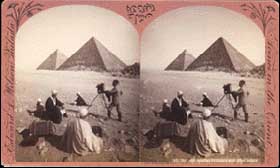 1882 Stereocard of Egypt